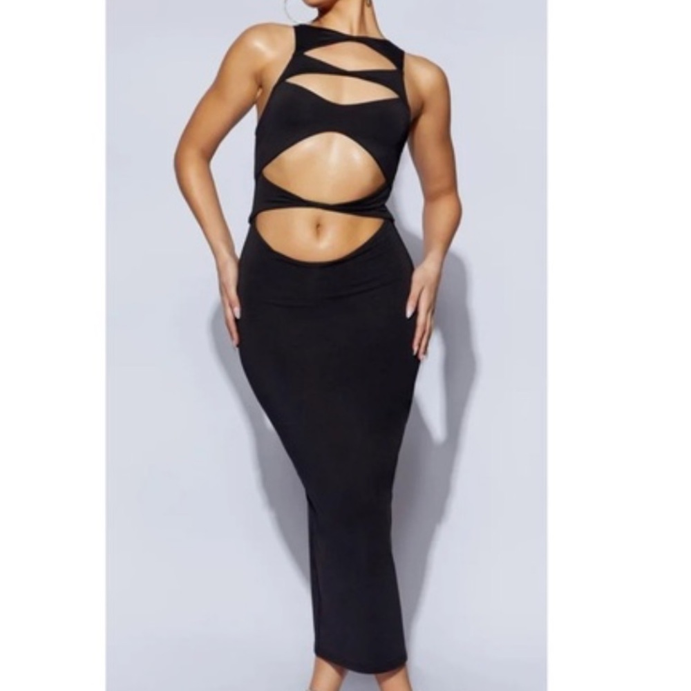 Meshki Chloe Cut Out Maxi Dress